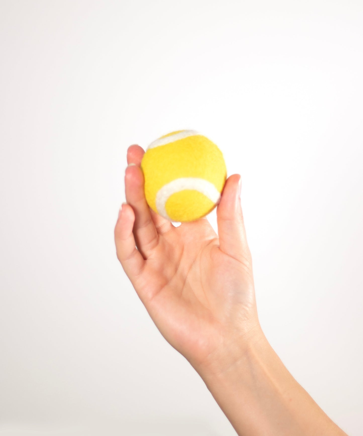 Hundespielzeug aus Schafwolle "Tennisball"